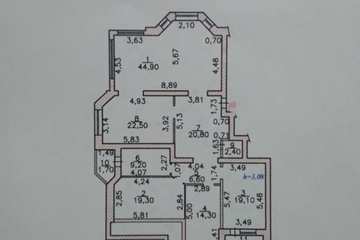 4-к квартира, 160 м², 6/6 эт.