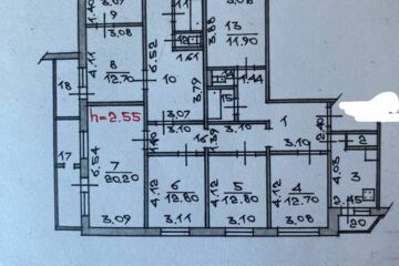 6-к квартира, 147 м², 3/9 эт.