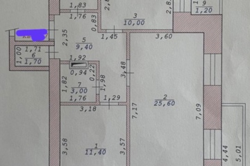 2-к квартира, 77 м², 12/17 эт.